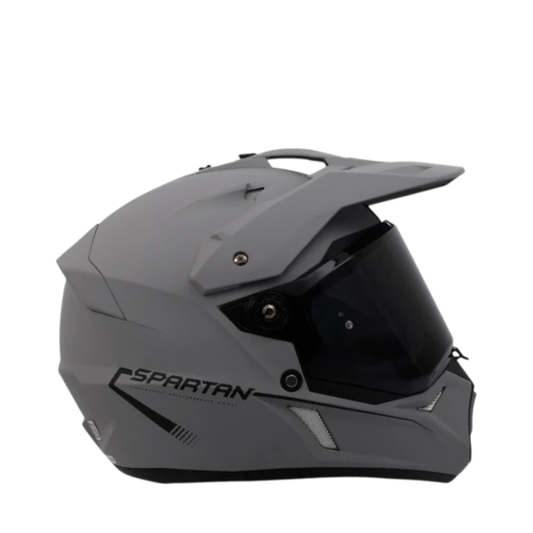 Casco SPARTAN WOLF DS Multipropósito Gris Mate