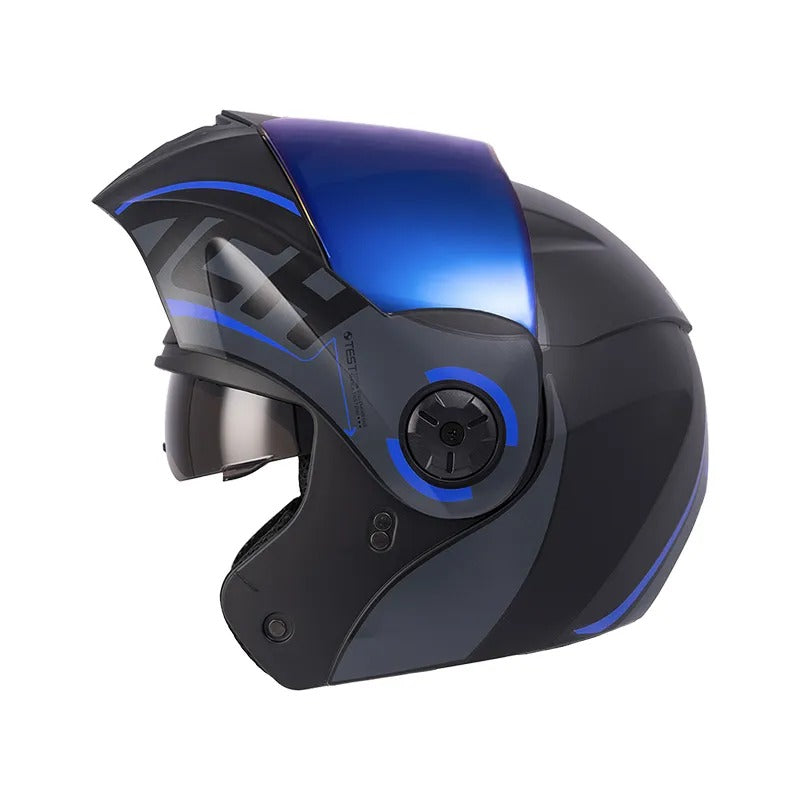 Casco ICH 3110 Abatible Azul Certificado