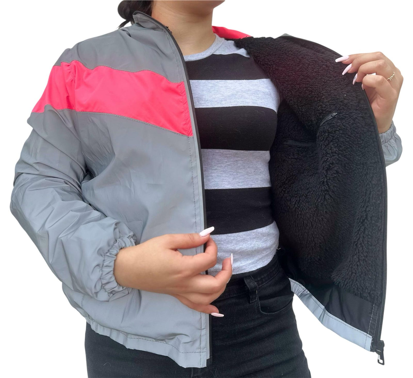 CHAQUETA REFLECTIVA PERCHADA