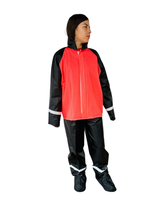 IMPERMEABLE SILICONADO FUCSIA