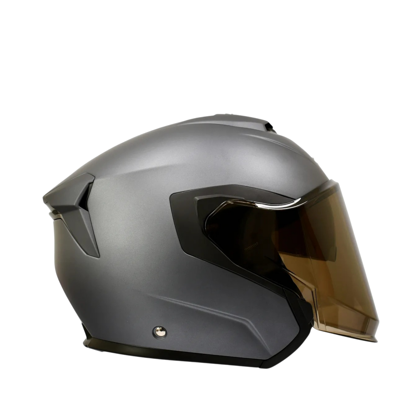 Casco Abierto Zeus 626 Gris Mate