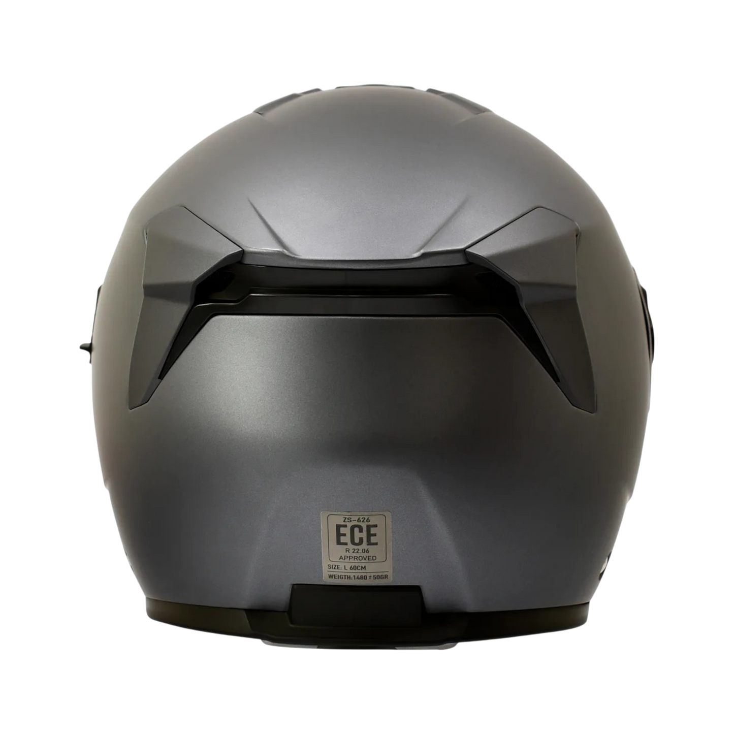 Casco Abierto Zeus 626 Gris Mate