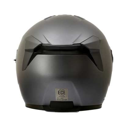 Casco Abierto Zeus 626 Gris Mate