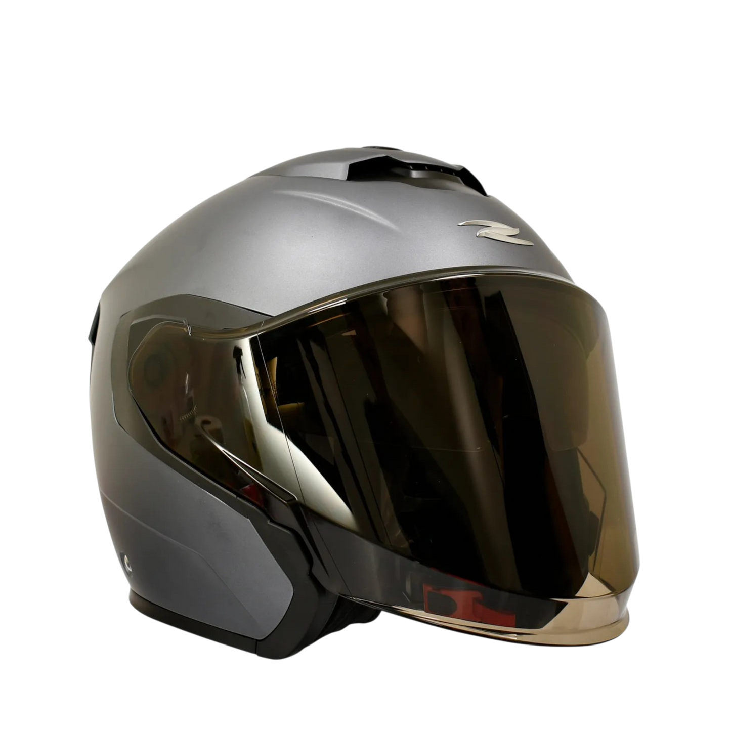 Casco Abierto Zeus 626 Gris Mate