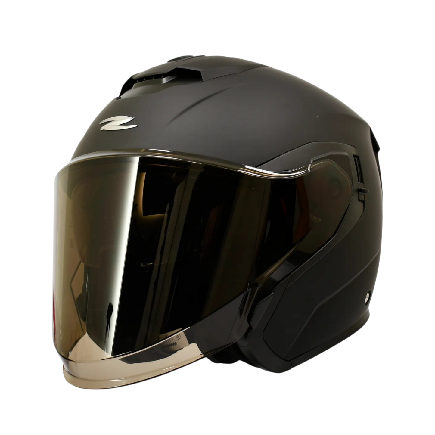 Casco Abierto Zeus 626 Negro Mate