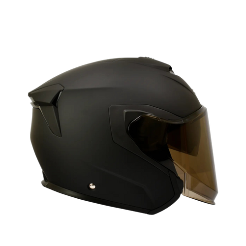 Casco Abierto Zeus 626 Negro Mate