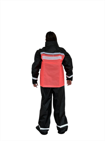 Impermeable Siliconado Liso Fucsia