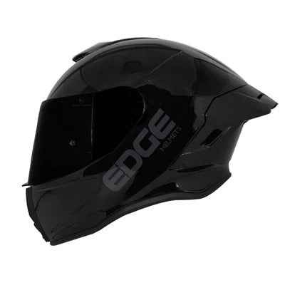 Casco EDGE Shanghai Negro Brillo
