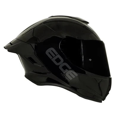 Casco EDGE Shanghai Negro Brillo