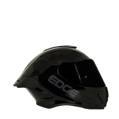 Casco EDGE Shanghai Negro Brillo