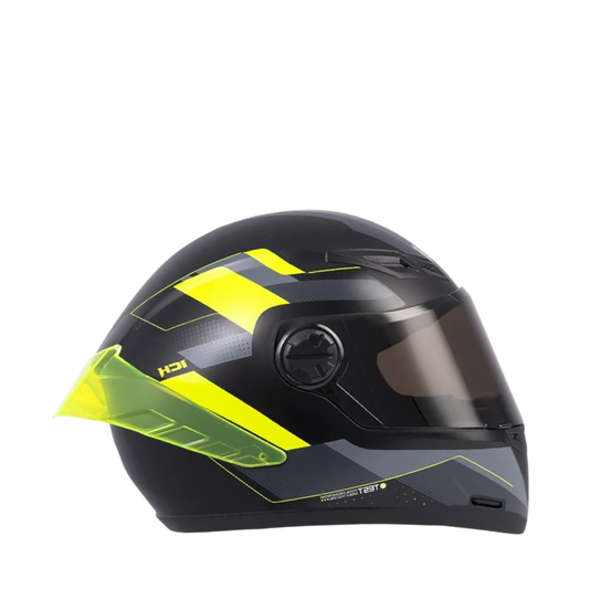 Casco ICH 501 SP Negro Verde