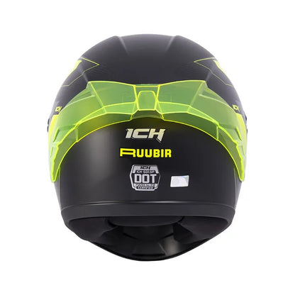 Casco ICH 501 SP Negro Verde