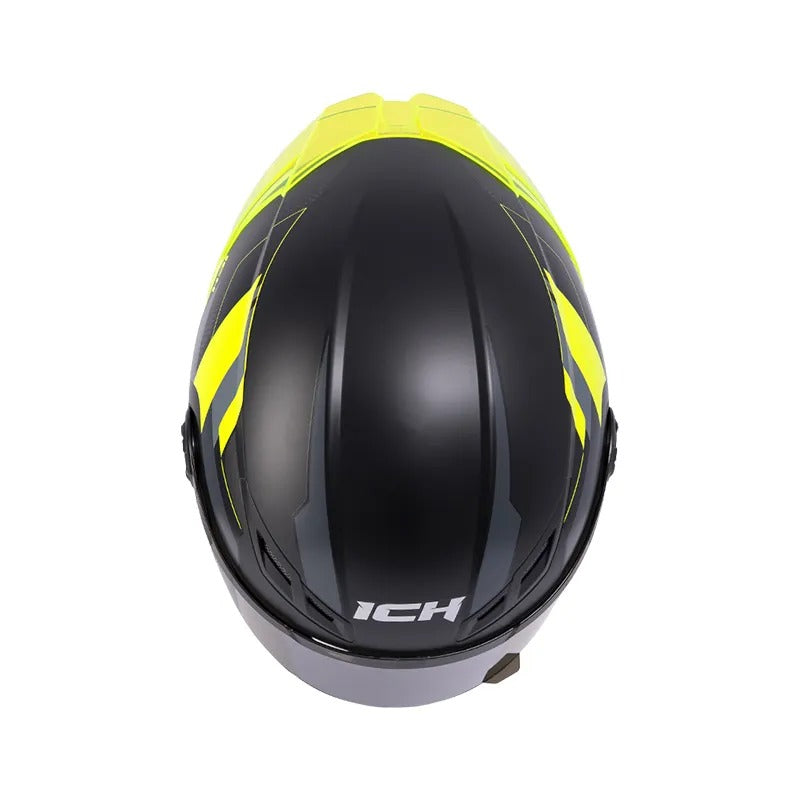Casco ICH 501 SP Negro Verde