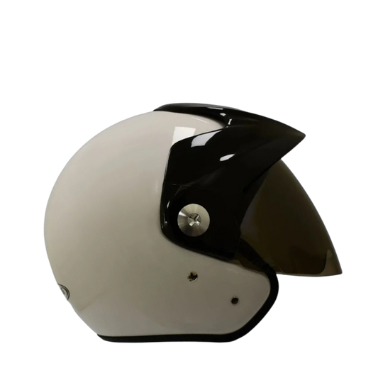 Casco Zeus 507 Abierto Solid Gris Brillo