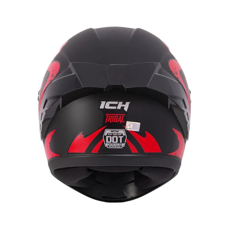 Casco Integral ICH 501 SP Rojo Certificado