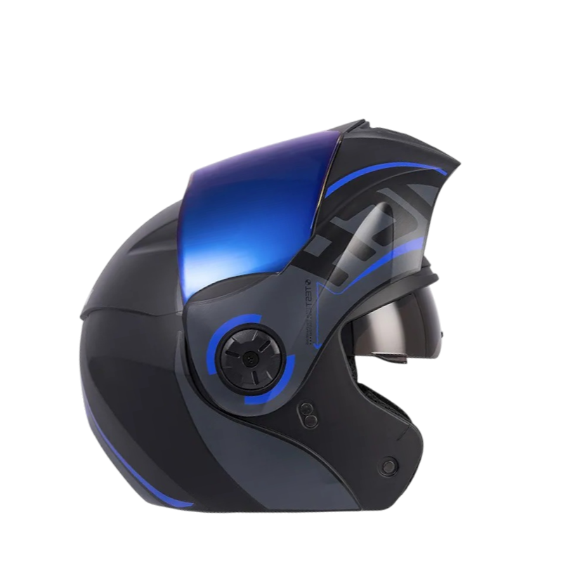 Casco ICH 3110 Abatible Azul Certificado