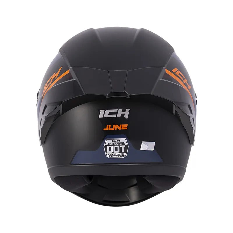 Casco Integral ICH 501 Negro-Azul SP