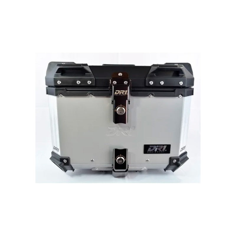 Maletero Cuadrado Alu Pro Aluminio Doble Chapa DR1 45L Gris