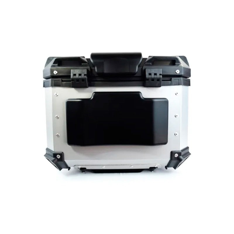 Maletero Cuadrado Alu Pro Aluminio Doble Chapa DR1 45L Gris