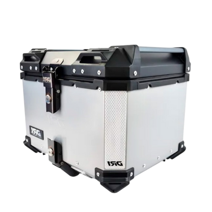 Maletero Cuadrado Alu Pro Aluminio Doble Chapa DR1 45L Gris