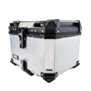 Maletero Cuadrado Alu Pro Aluminio Doble Chapa DR1 45L Gris