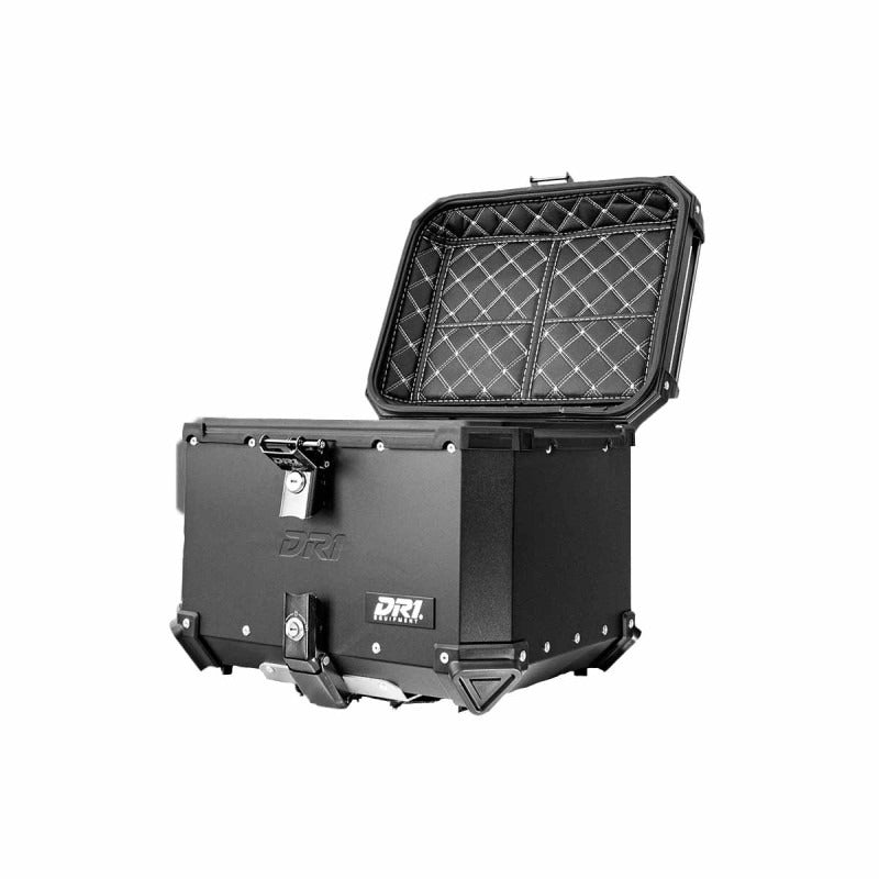 Maletero Cuadrado Alu Pro Aluminio Doble Chapa DR1 45L Negro