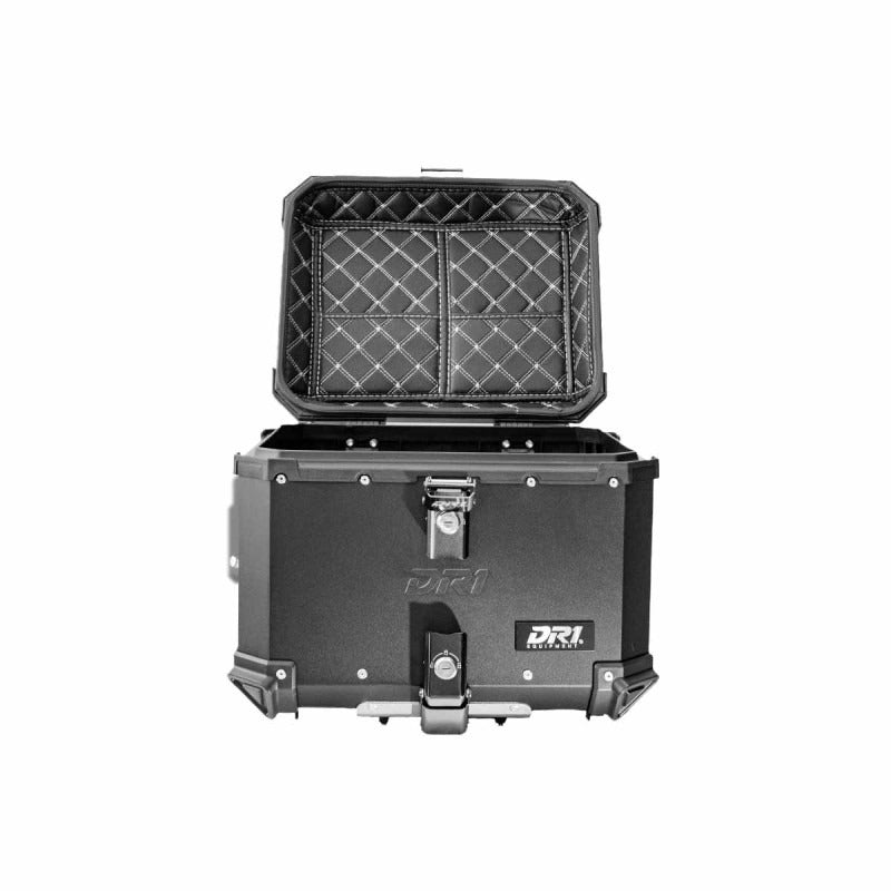 Maletero Cuadrado Alu Pro Aluminio Doble Chapa DR1 45L Negro