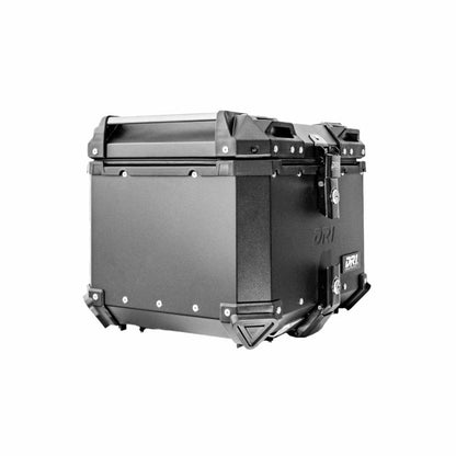Maletero Cuadrado Alu Pro Aluminio Doble Chapa DR1 45L Negro