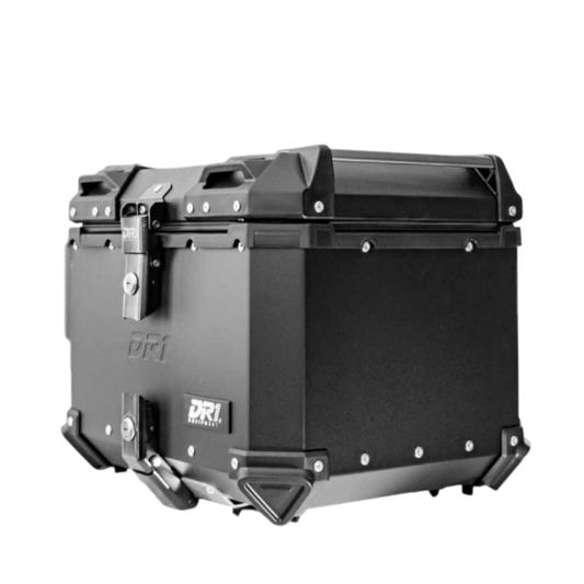 Maletero Cuadrado Alu Pro Aluminio Doble Chapa DR1 45L Negro