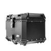 Maletero Cuadrado Alu Pro Aluminio Doble Chapa DR1 45L Negro