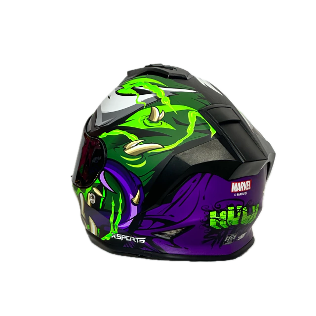 CASCO X-SPORTS EDICIÓN ESPECIAL MARVEL HULK