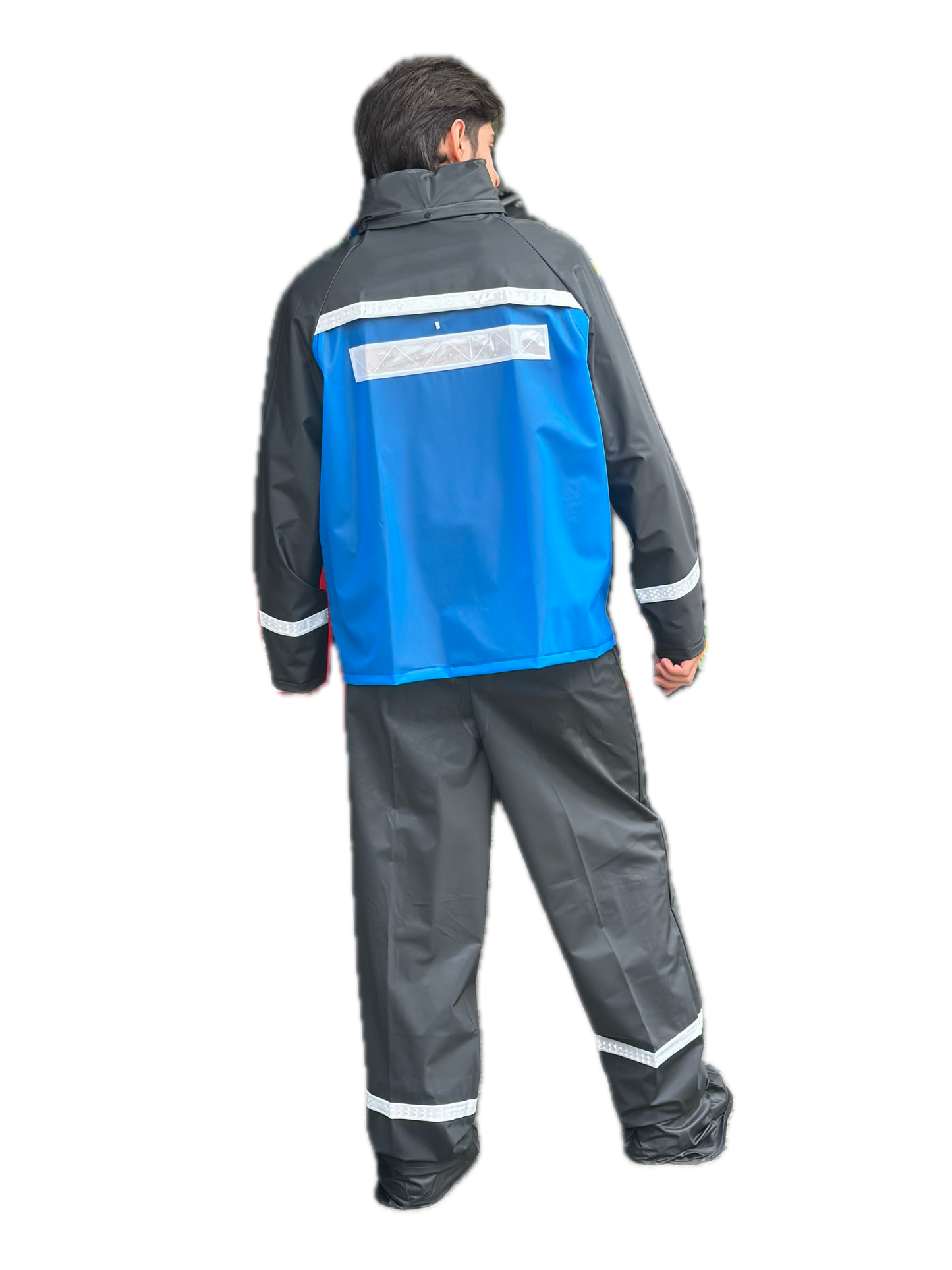 Impermeable para Moto Siliconado Azul Unixe