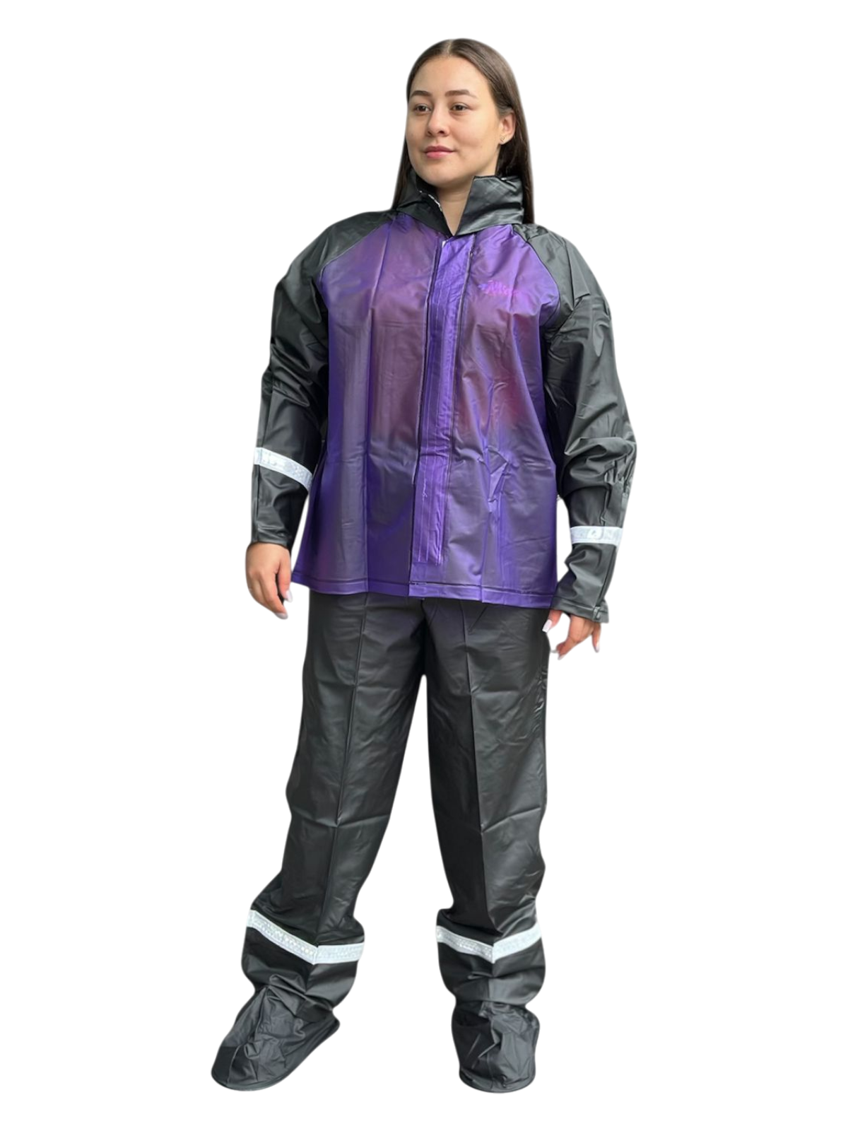 Impermeable Siliconado Morado