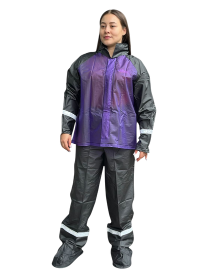 Impermeable Siliconado Morado