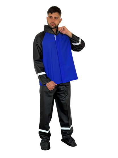 Impermeable Siliconado Azul