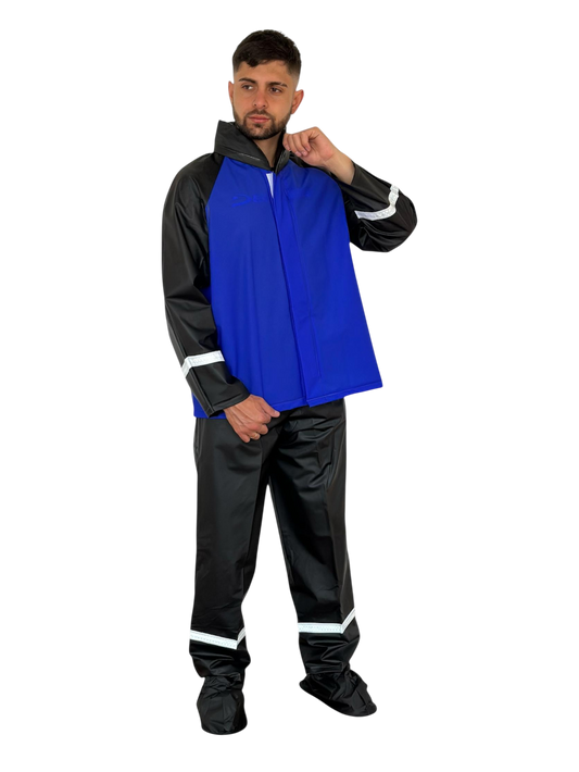 Impermeable Siliconado Azul